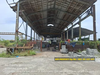Dijual Tanah di Cakung Cilincing 4 Ha Open Yard Full Cor Beton - MURAH