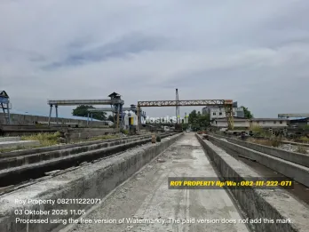 Dijual Tanah di Jalan Raya Cakung Cilincing 4 Ha Open Yard Full Cor Beton