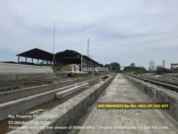 Termurah Dijual Tanah di Cakung Cilincing 4 Ha Full Cor Beton Open Yard