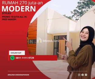 Cicilan flat Dapatkan Rumah di Arguna Sindangpanon, Harga Terjangkau