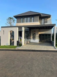 DIJUAL RUMAH TROPICAL HOUSE MODERN FULL FURNISHED LOKASI PUNCAK TIDAR MALAN