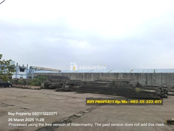 Dijual Cepat Tanah di Cakung Cilincing Luas 4 Ha Open Yard Full Cor Beton