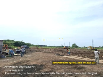Dijual Tanah di Marunda 14 Ha Open Yard Siap Bangun Dekat Pintu Tol Marunda