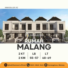 Dijual rumah villa di malang karangploso 525 juta