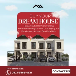 Dijual rumah villa di malang karangploso promo