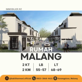 Dijual rumah villa di malang karangploso promo