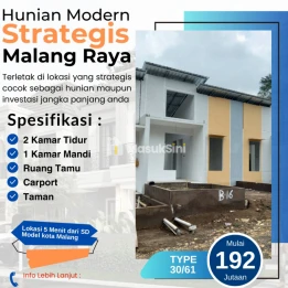 HUNIAN CANTIK MINIMALIS DEKET KAMPUS POLTEK MALANG