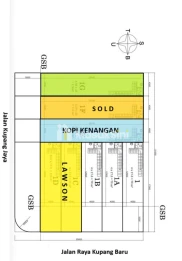 JUAL / SEWA Ruko Kupang Jaya dan Raya Kupang Baru Surabaya Barat
