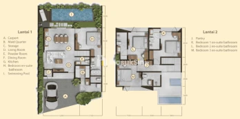 Jual Primary Inden Royal Villas Sanur Bali 4 Kamar – Hunian Mewah Strategis
