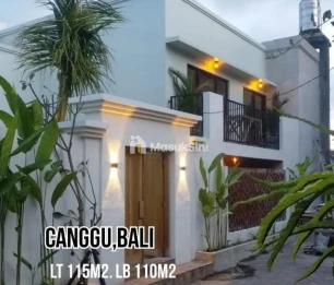 Jual Villa 2 Lantai 2 Kamar Canggu Dekat Finns Beach Club