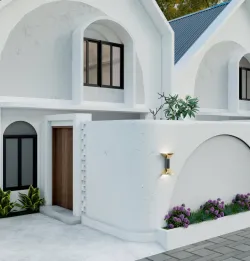 Jual Villa Mezzanine Hadap Barat Semi Furnished 2 Kamar Bongan Tabanan Sela