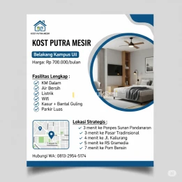 Kost Putra Dekat Kampus