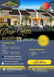 RUMAH CLUSTER TANPA DP SANGAT STRATEGIS DI DAGO PARUNG PANJANG