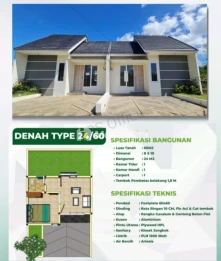 RUMAH IDAMAN DEKAT KEPANJEN - HANYA 180 JUTAAN