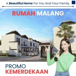 Rumah Villa di Malang dekat Kota Batu