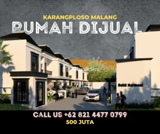 Rumah dijual 2 lantai karangploso -Malang