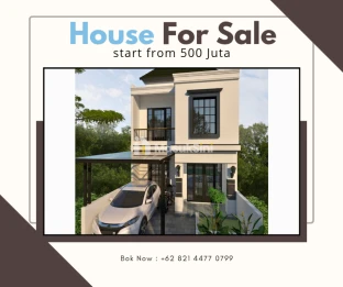 Rumah dijual 2 lantai karangploso -Malang