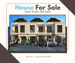Rumah dijual 2 lantai karangploso -Malang