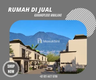 Rumah dijual 2 lantai karangploso -Malang