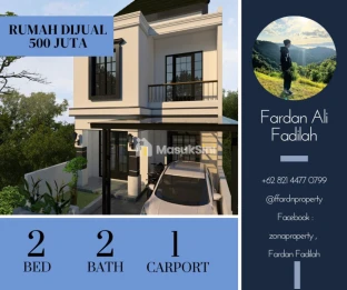 Rumah dijual 2 lantai karangploso -Malang