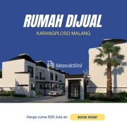Rumah villa dijual 2 lantai karangploso -Malang