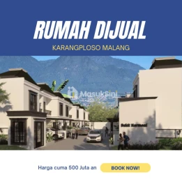 Rumah villa dijual 2 lantai karangploso -Malang