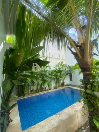 Sewa Villa Semi Furnished Area Perumahan 2 Lantai 2 Kamar Canggu