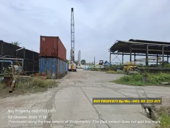 Dijual Cepat Tanah di Cakung Cilincing 4 Ha Open Yard Full Cor Beton