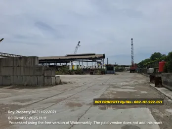 Dijual Cepat Tanah di Cakung Cilincing Luas 4 Ha Open Yard Full Cor Beton