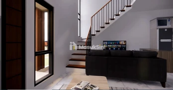 jual rumah baru 2 lantai siap huni SHM di bekasi cash atau KPR tanpa DP