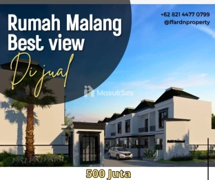 jual villa murah di malang karangploso