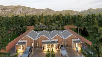 RUMAH ALA SCANDINAVIAN LOKASI KARANGPLOSO - HARGA 225 JUTAAN