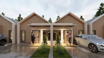 RUMAH ALA SCANDINAVIAN LOKASI KARANGPLOSO - HARGA 225 JUTAAN