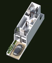 RUMAH MINIMALIS 2 LANTAI DI PAKIS -HANYA 200 JUTA SAJA