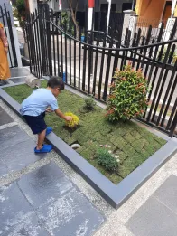 RUMAH SECOND MODERN SIAP HUNI LOKASI SULFAT - HARGA 875JT NEGO