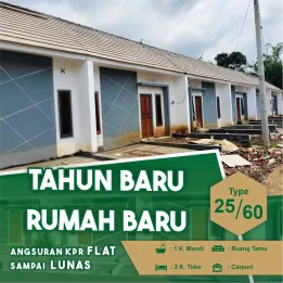 RUMAH SUBSIDI MURAH DEKAT KAWASAN PERUMAHAN OMAVIEW - HARGA 219 JUTA