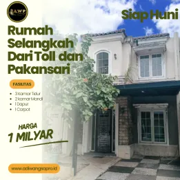 Di Jual Cepat Lagi Butuh Dana Rumah Di Wartawangsa Residence Bisa KPR