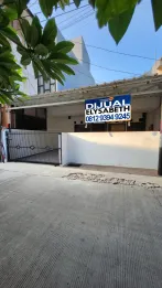 Dijual Cepat Rumah 2 Lt, Row 2 mobil, Bebas Banjir, Strategis, BCS