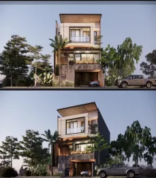 Dijual Rumah 3 lantai NEW GRESS Queenstown, Citraland Surabaya