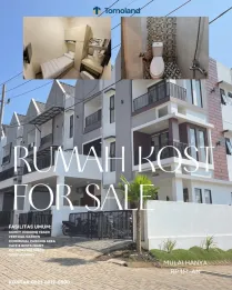 Dijual Rumah Kost di Malang Kota 8 Kamar Dekat UB Harga 1M an 0812-1415-540