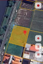 Dijual Tanah 1035 m2 Pemogan Jl Taman Pancing Dkt Ke Sunset Road Kuta Bali