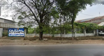Dijual Tanah 1800m2, Pinggir Jalan Raya, Strategis, Cocok untuk Pabrik