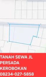 Disewakan Tanah 10 Are Jl Persada Teuku Umar Barat Kerobokan Bali