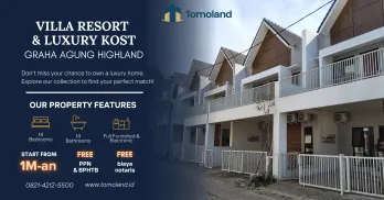 Investasi Rumah Kost Malang 8 Kamar Full Furnish Dekat UB