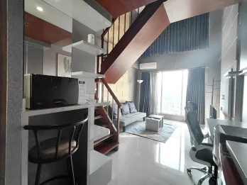 JUAL BU APARTEMEN GALERI CIUMBULEUIT 3 TIPE LOFT, FURNISHED SIAP HUNI