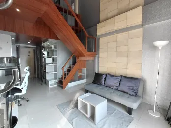 JUAL BU APARTEMEN GALERI CIUMBULEUIT 3 TIPE LOFT, FURNISHED SIAP HUNI