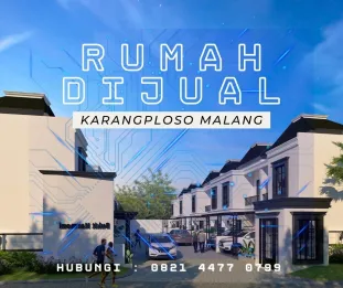 Jual rumah 2 lantai karangploso -Malang