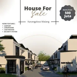 Jual rumah 2 lantai karangploso -Malang