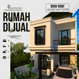Jual rumah 2 lantai karangploso -Malang