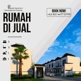 Jual rumah 2 lantai karangploso -Malang